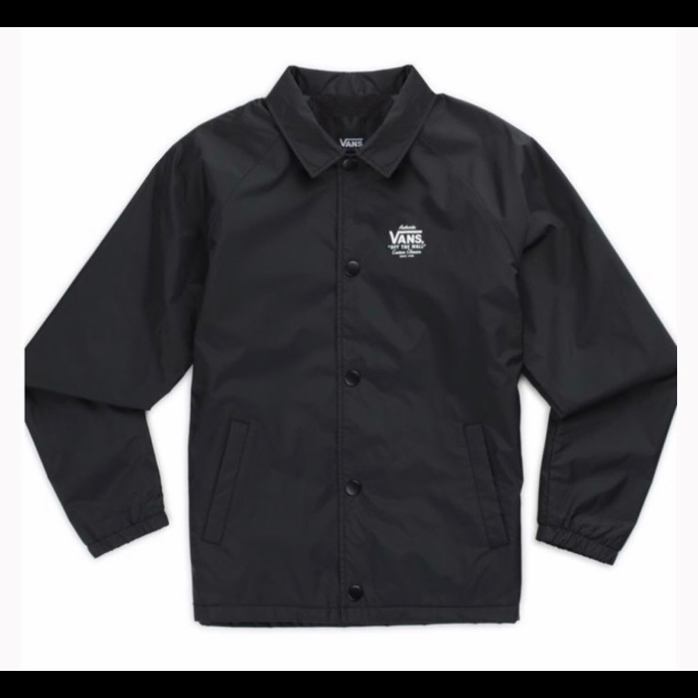 All black vans jacket.
